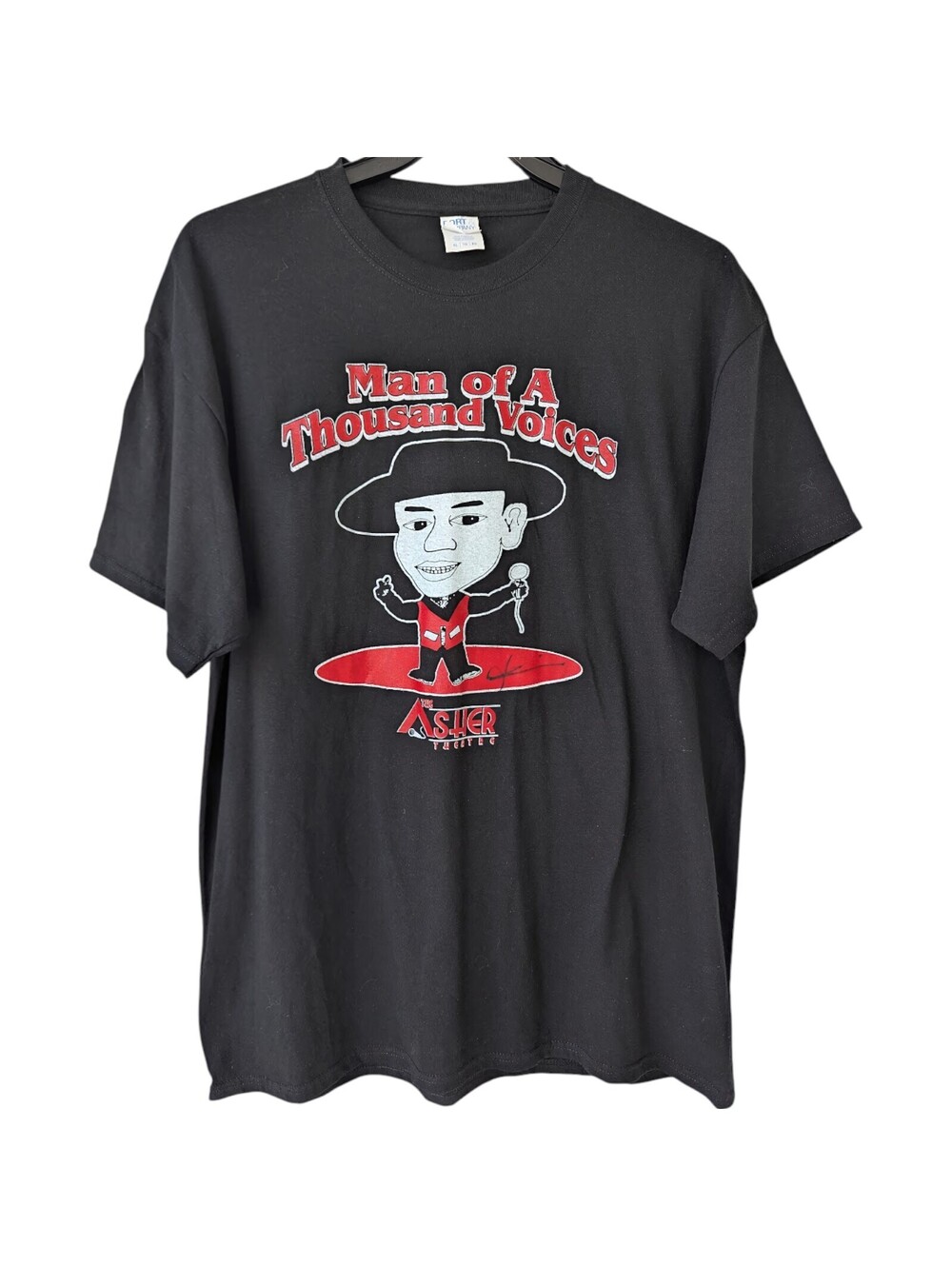 Autographed James Stephens III Tshirt Comedy XL Asher Theatre Myrtle Beach 23x31
